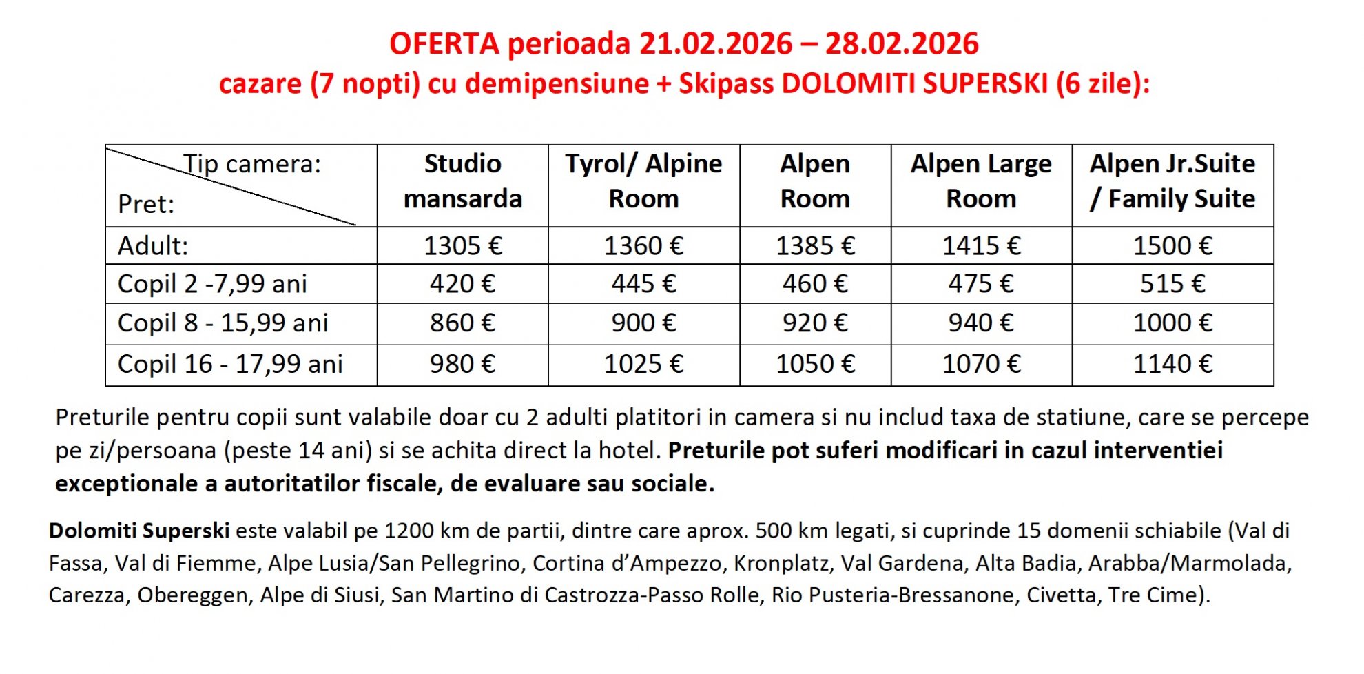 Hotel Alpen Corona