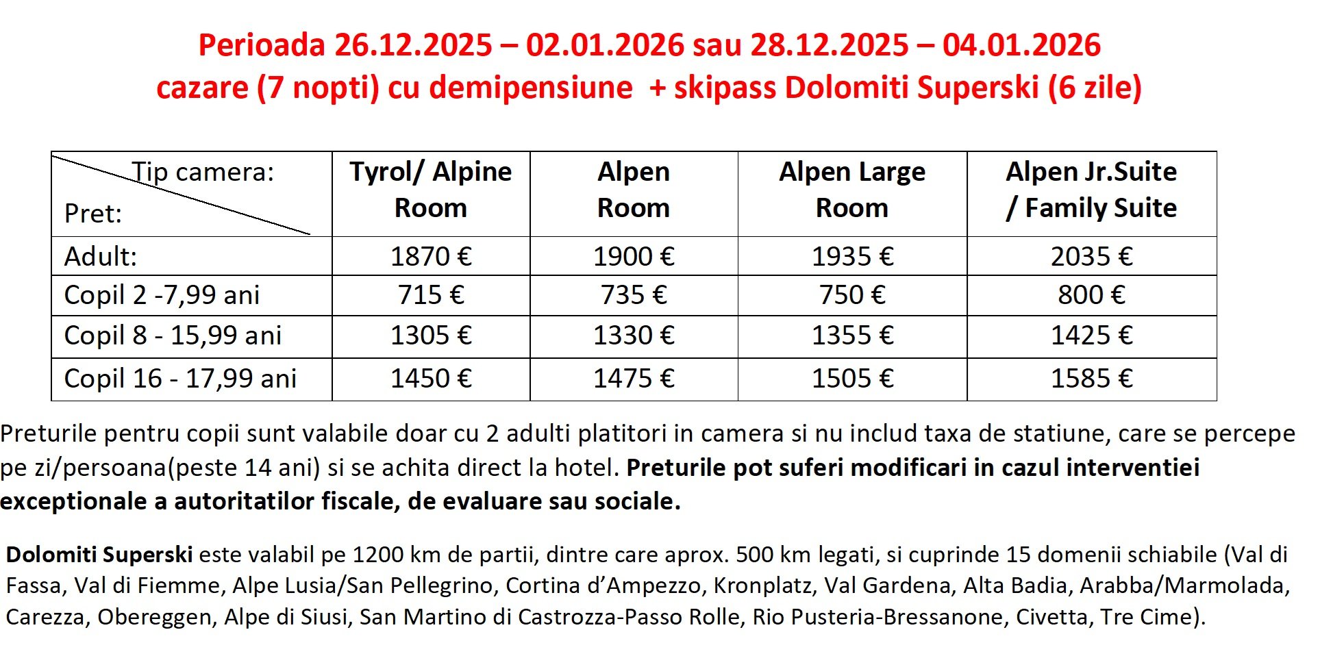Hotel Alpen Corona